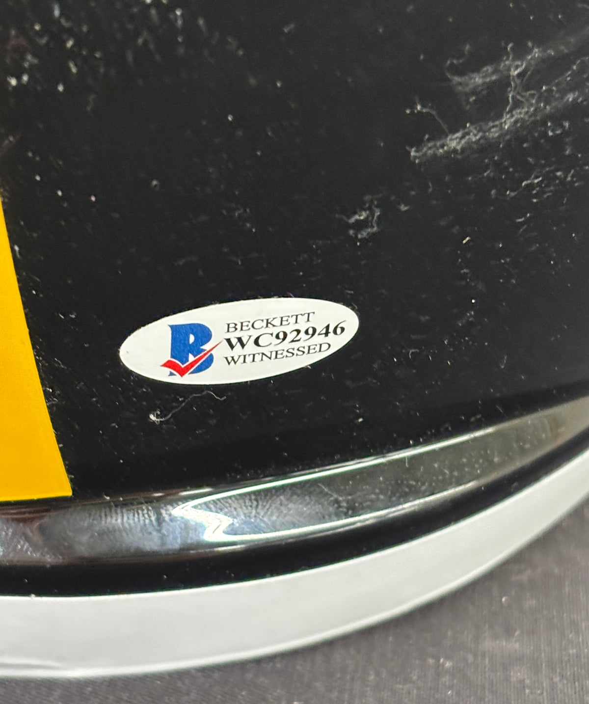 Bud Dupree Signed Autographed Replica Helmet BAS Cert
