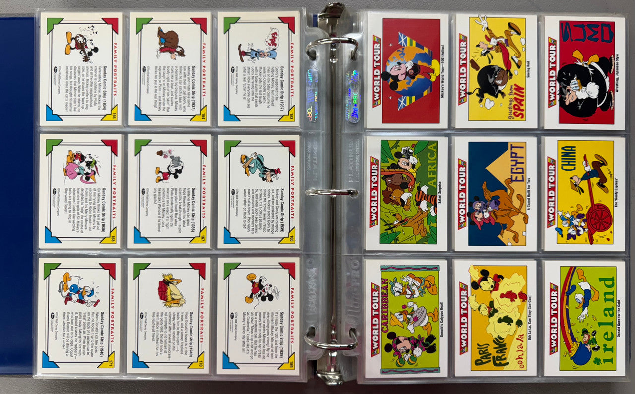 1991-92 Impel/SkyBox Disney Series 1-2 Complete Sets W/ Foils
