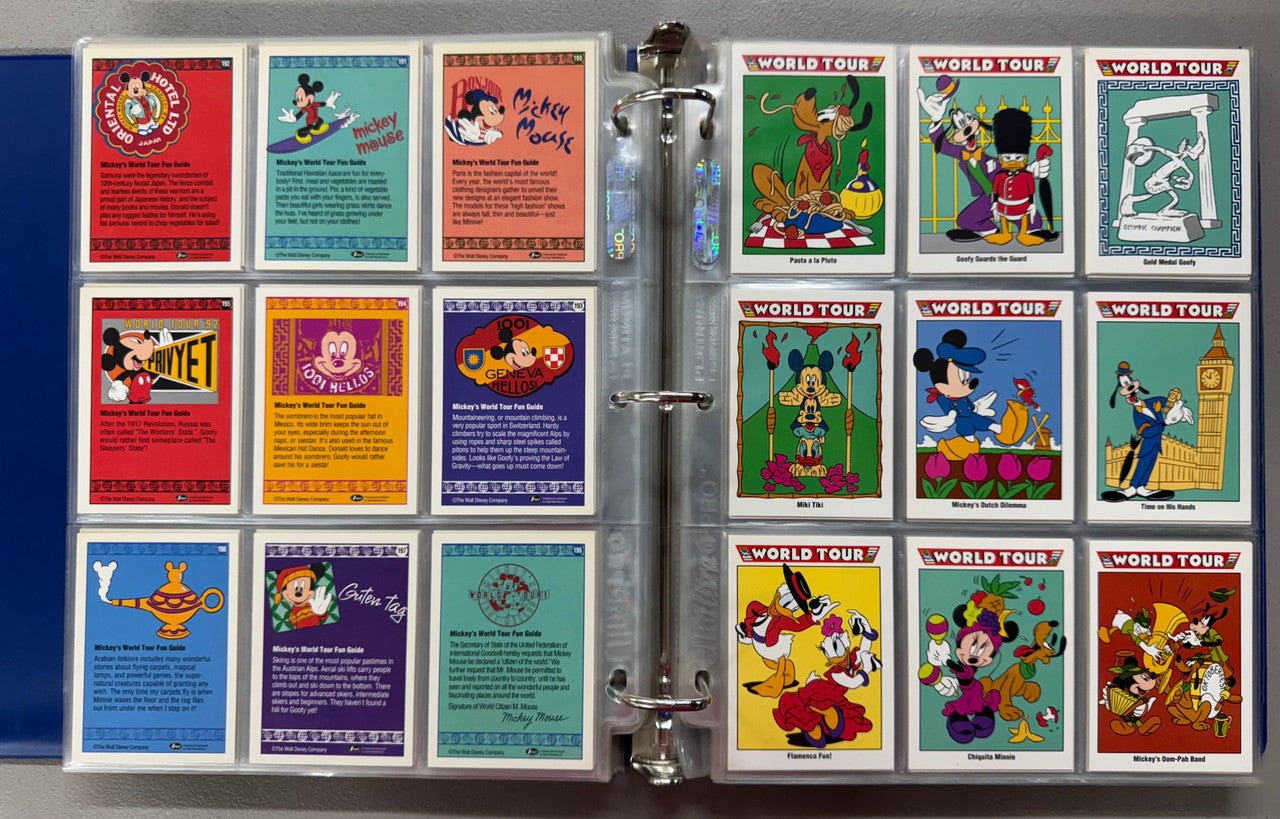 1991-92 Impel/SkyBox Disney Series 1-2 Complete Sets W/ Foils