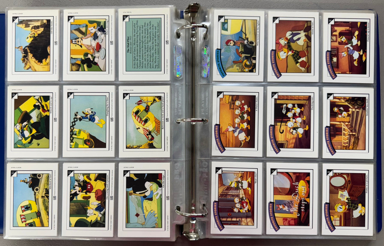 1991-92 Impel/SkyBox Disney Series 1-2 Complete Sets W/ Foils