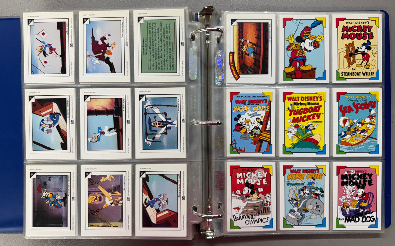 1991-92 Impel/SkyBox Disney Series 1-2 Complete Sets W/ Foils