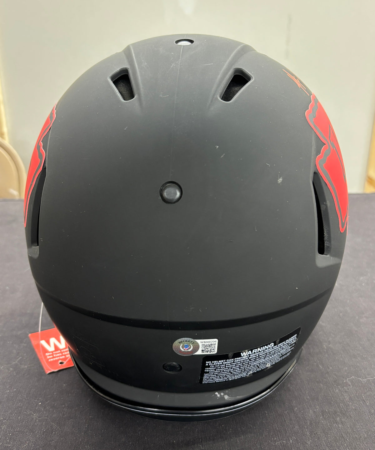 Nick Bolton Signed Autographed Helmet Authentic Eclipse BAS Cert