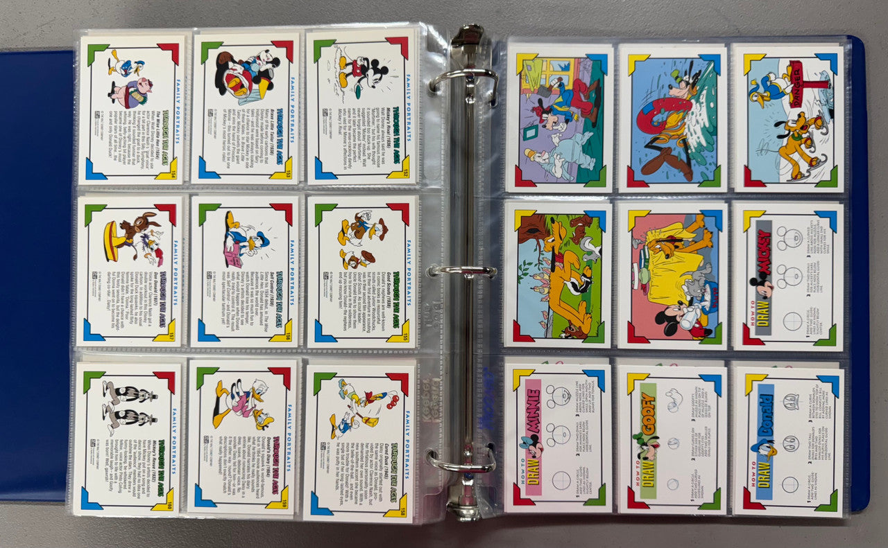 1991-92 Impel/SkyBox Disney Series 1-2 Complete Sets W/ Foils