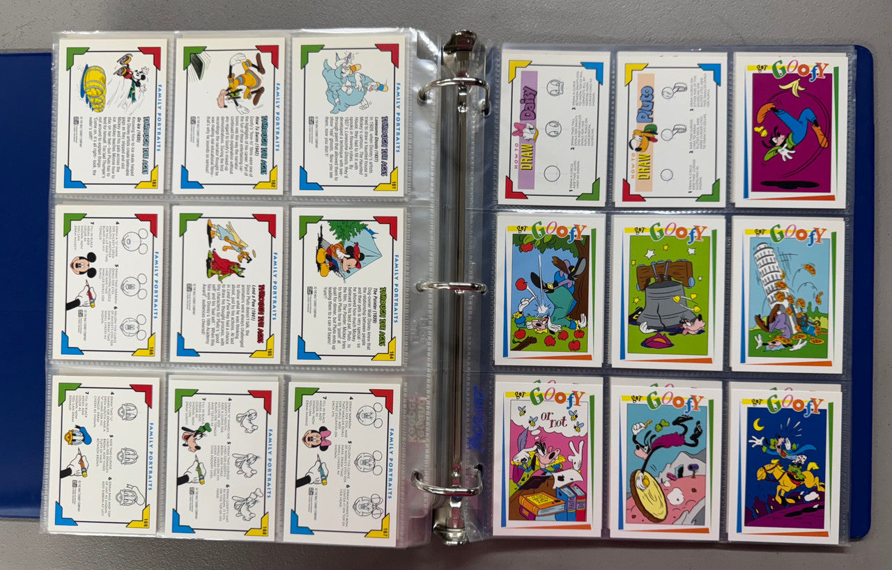 1991-92 Impel/SkyBox Disney Series 1-2 Complete Sets W/ Foils