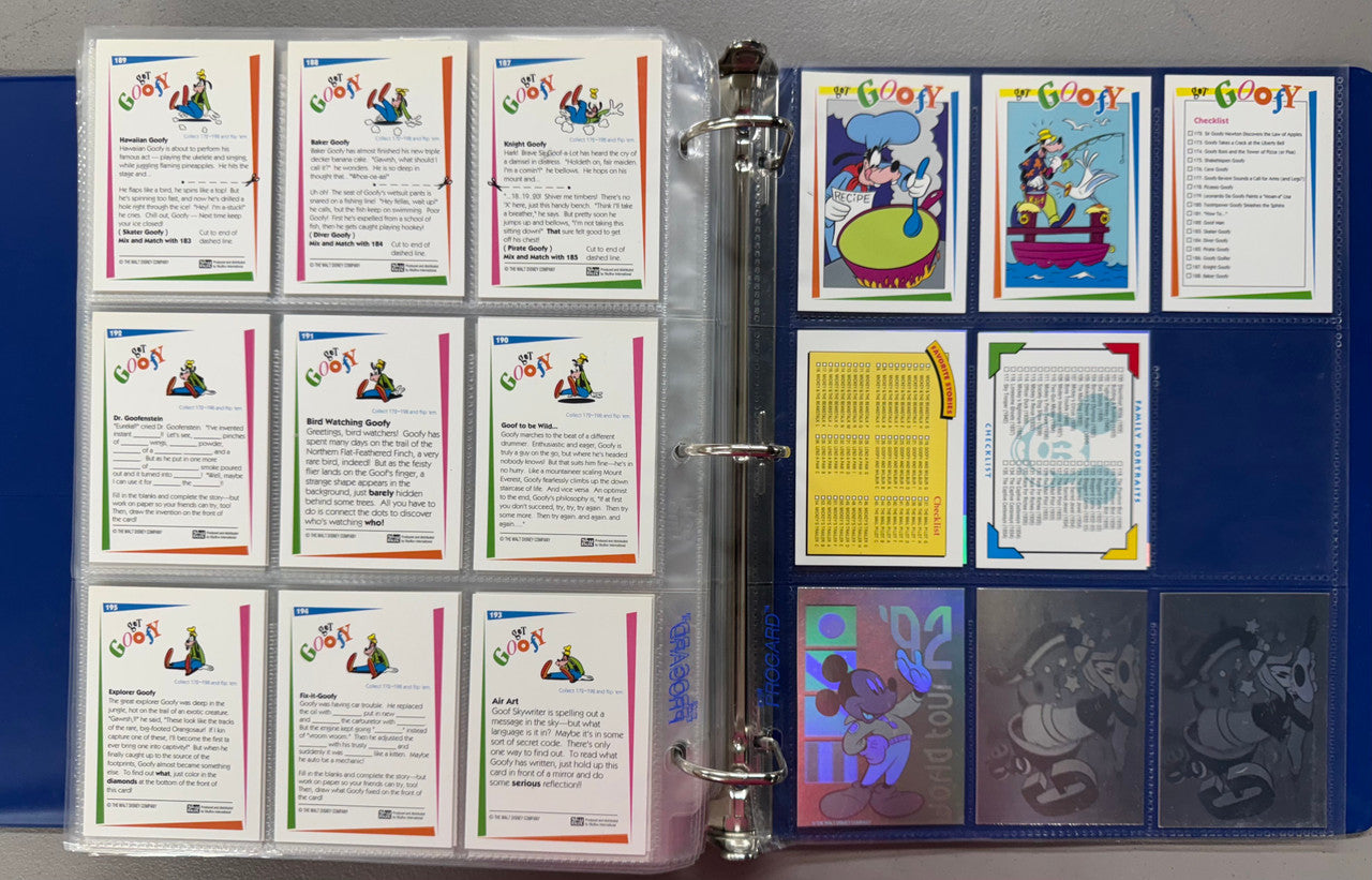 1991-92 Impel/SkyBox Disney Series 1-2 Complete Sets W/ Foils