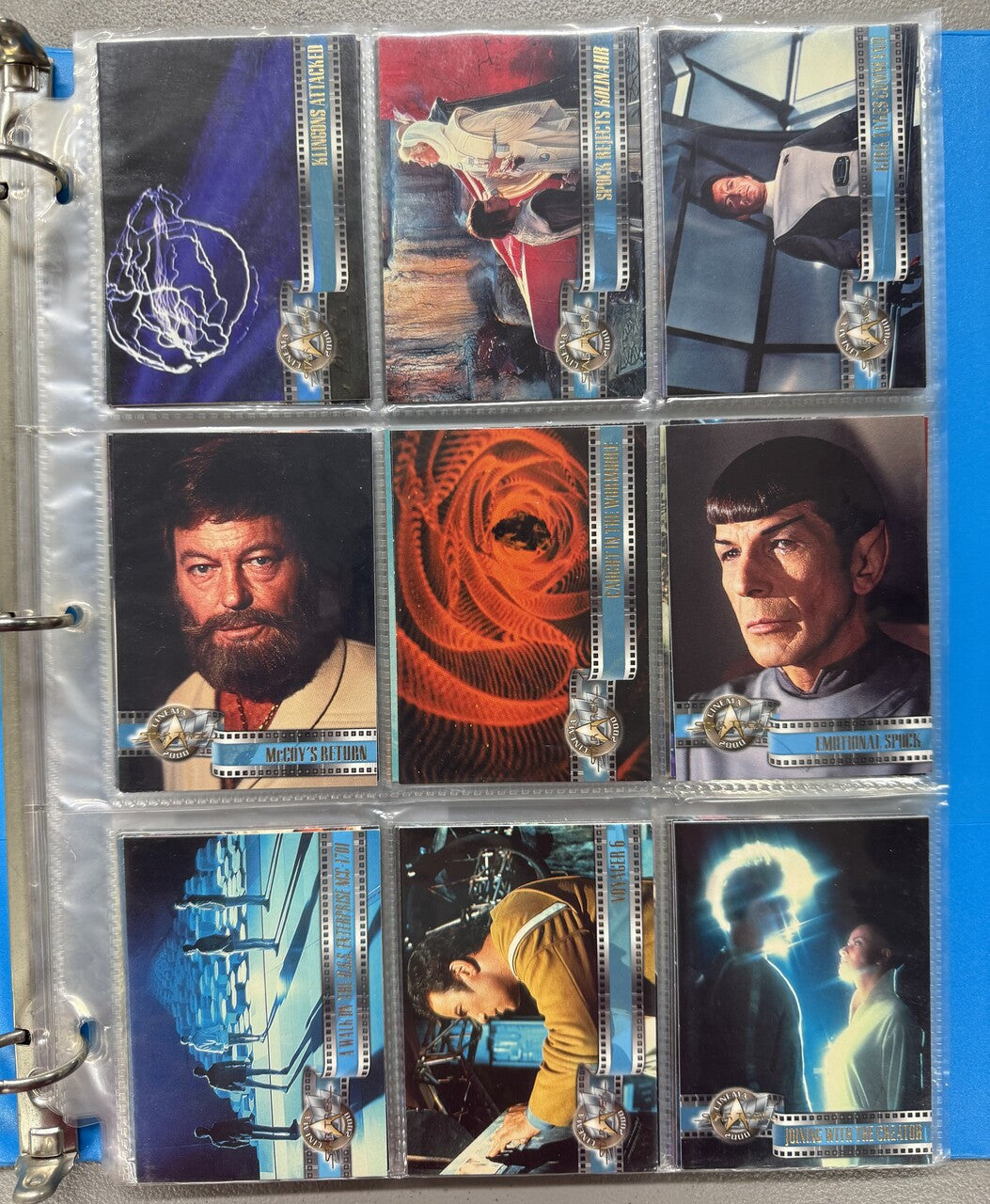 2000 SkyBox Star Trek Cinema 2000 Complete Card Set W/ Inserts