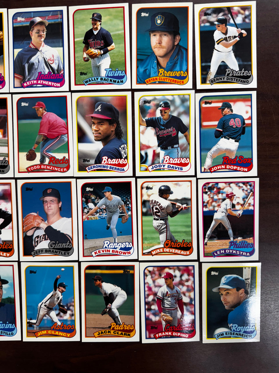 1989 Topps Traded Tiffany Baseball Near Complete Set 131/132 No Griffey