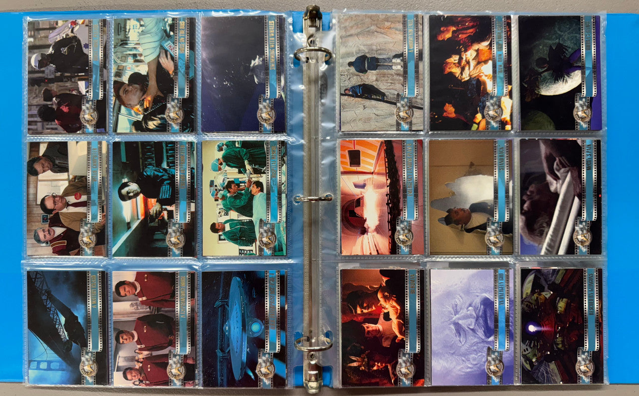 2000 SkyBox Star Trek Cinema 2000 Complete Card Set W/ Inserts