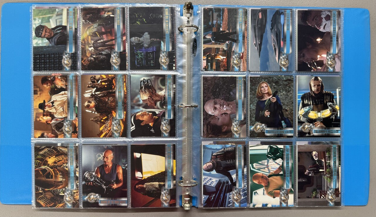 2000 SkyBox Star Trek Cinema 2000 Complete Card Set W/ Inserts