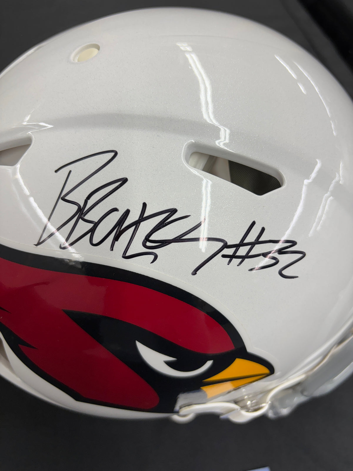 Budda Baker Signed Autographed Helmet Authentic BAS Cert