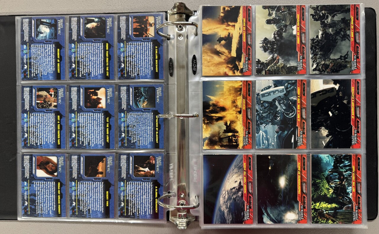 2007-13 Topps/Hasbro Transformers The Movie Complete Card Sets