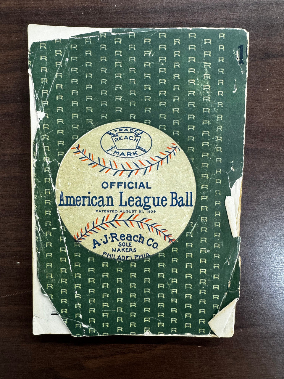 1915 The Reach Official American League Baseball Guide