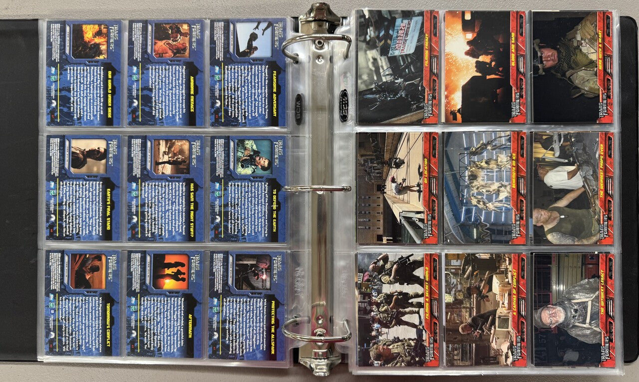 2007-13 Topps/Hasbro Transformers The Movie Complete Card Sets