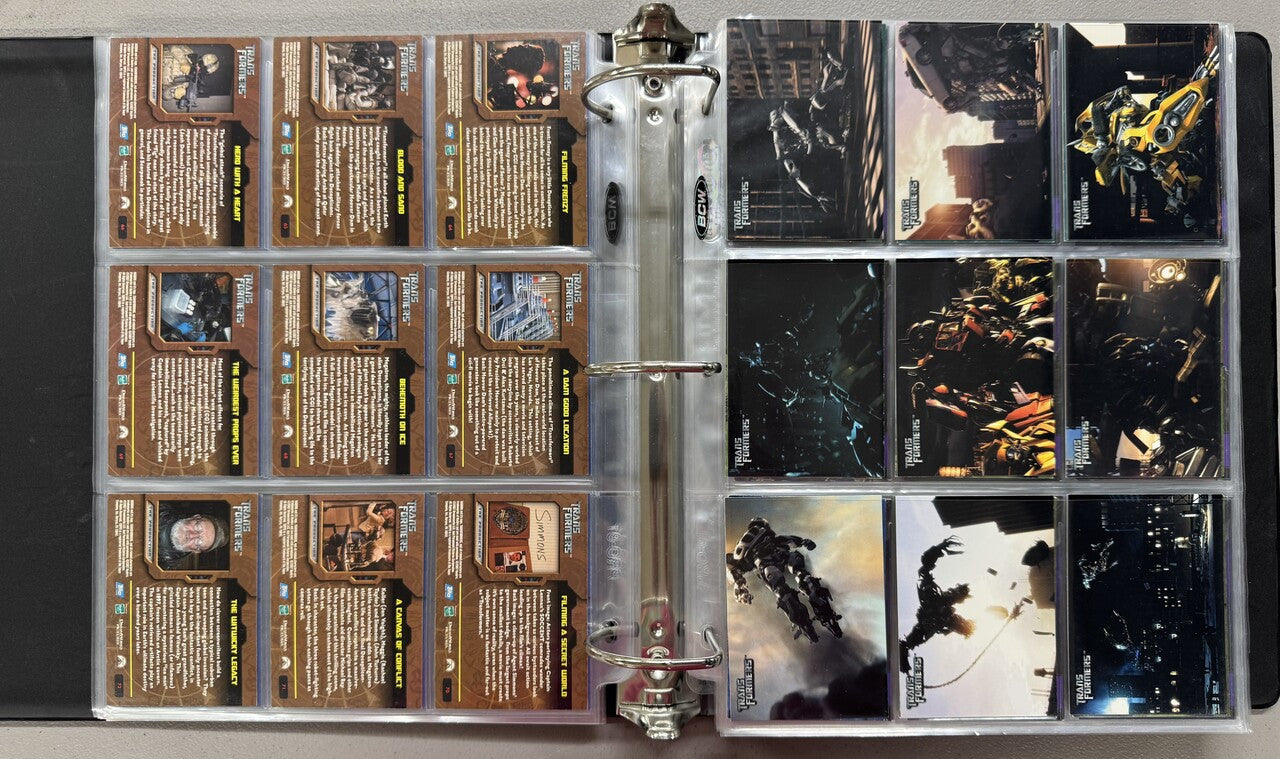 2007-13 Topps/Hasbro Transformers The Movie Complete Card Sets