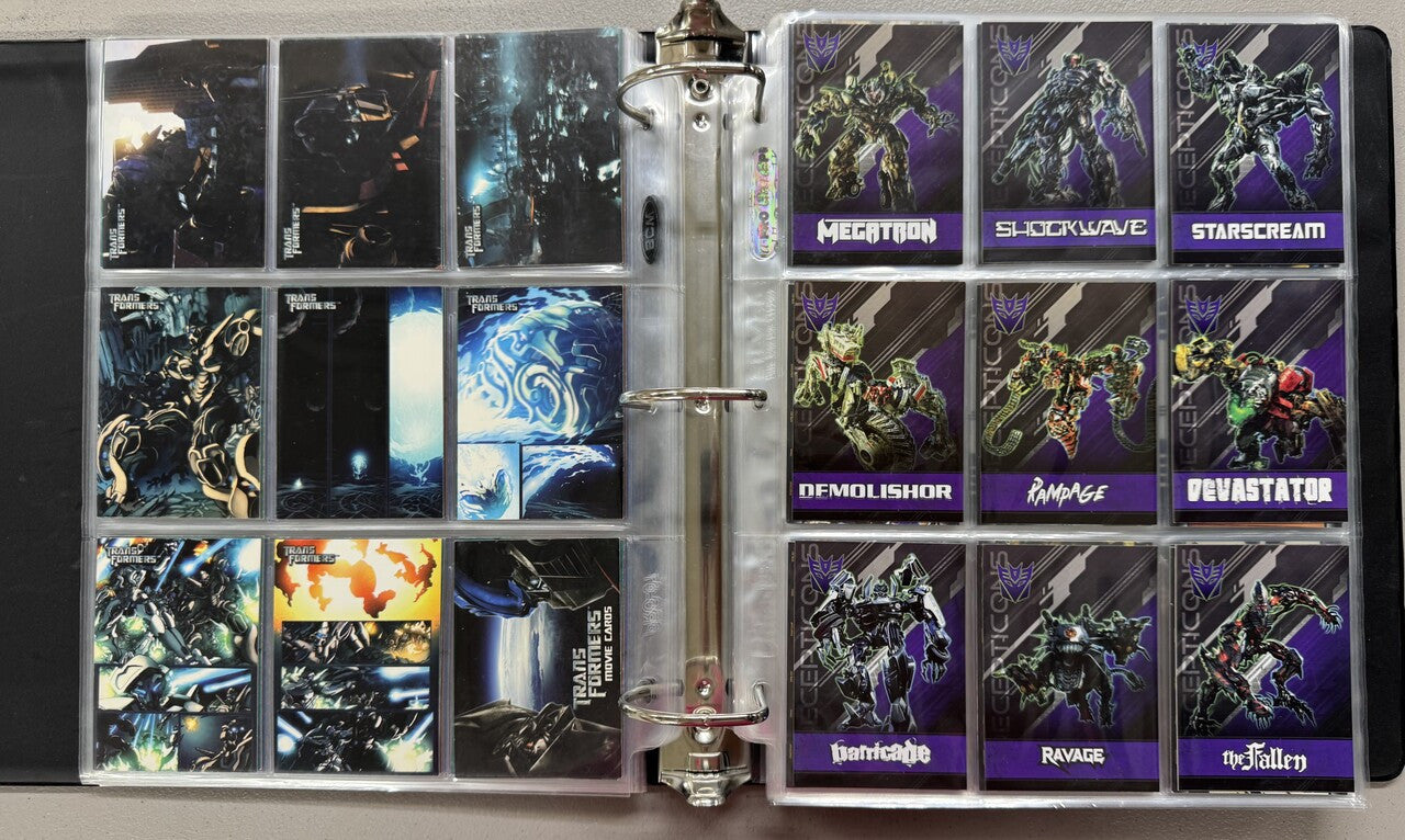 2007-13 Topps/Hasbro Transformers The Movie Complete Card Sets