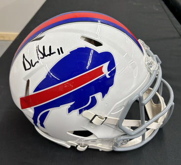 Drew Bledsoe Signed Autographed Helmet Authentic BAS Cert