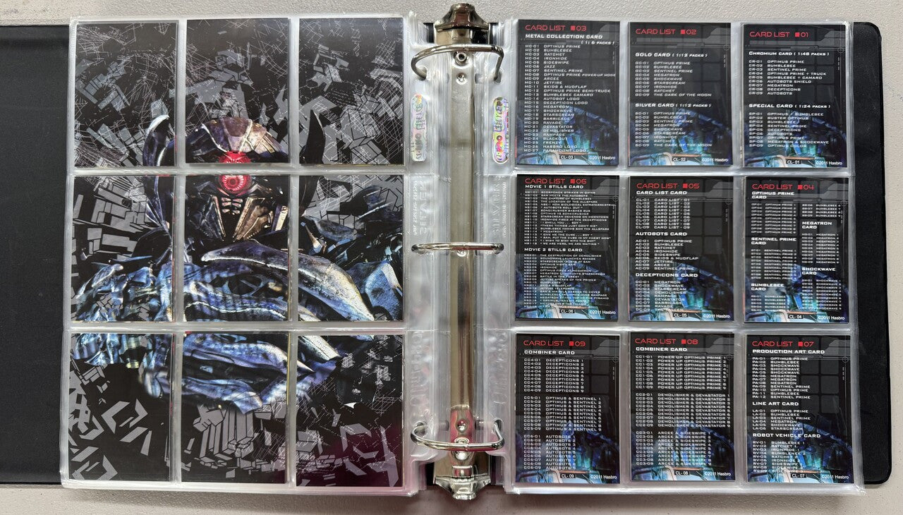2007-13 Topps/Hasbro Transformers The Movie Complete Card Sets
