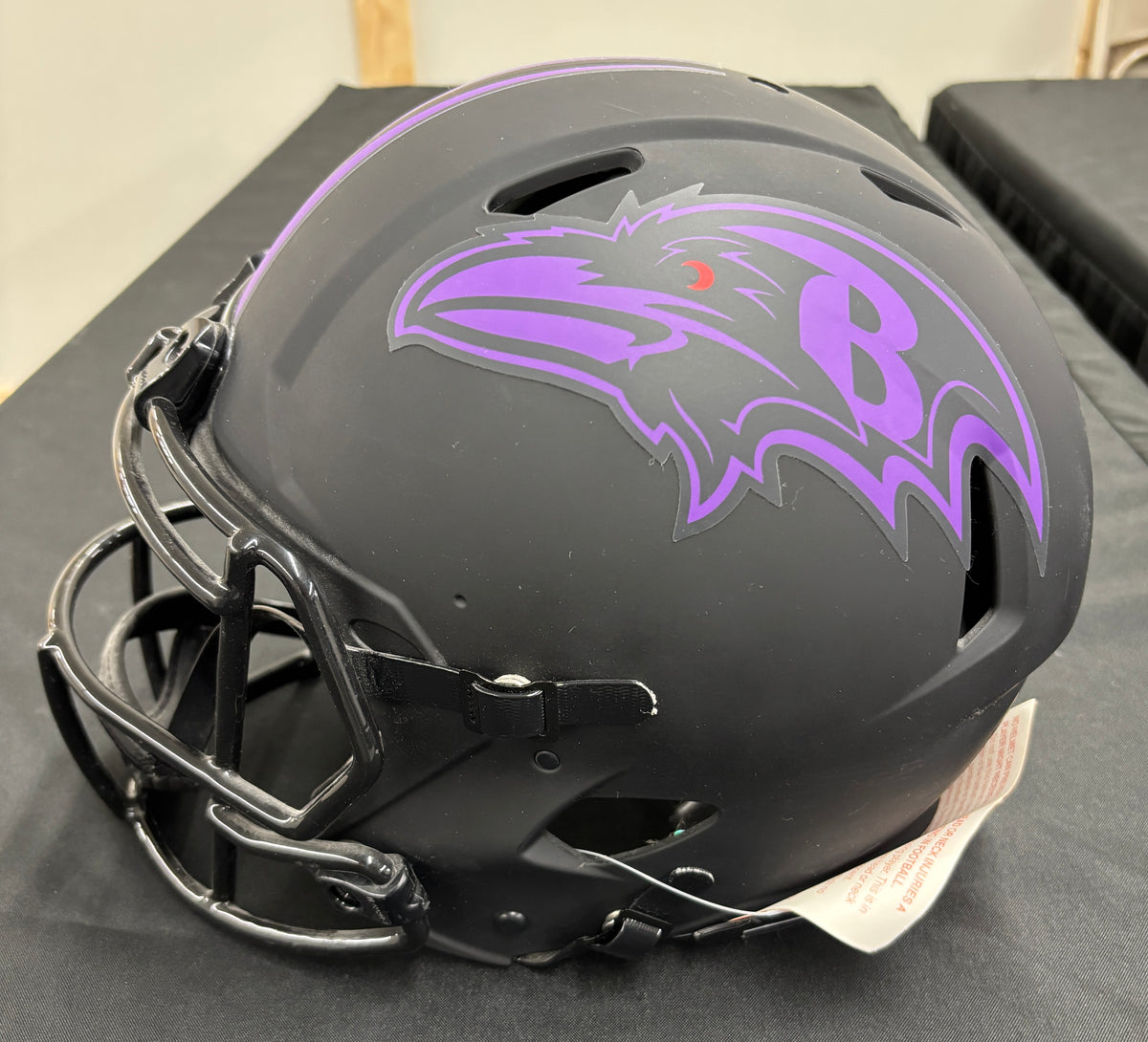 Willis McGahee Signed Autographed Helmet Authentic Eclipse JSA Cert