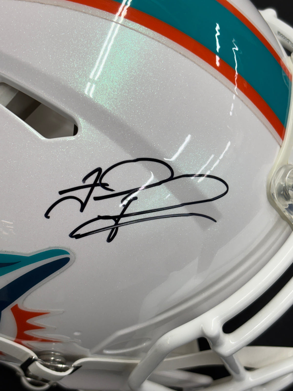 Tua Tagovailoa Signed Autographed Helmet Authentic Fanatics Cert