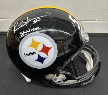 Ryan Shazier Signed Autographed Inscribed Helmet Replica BAS Cert