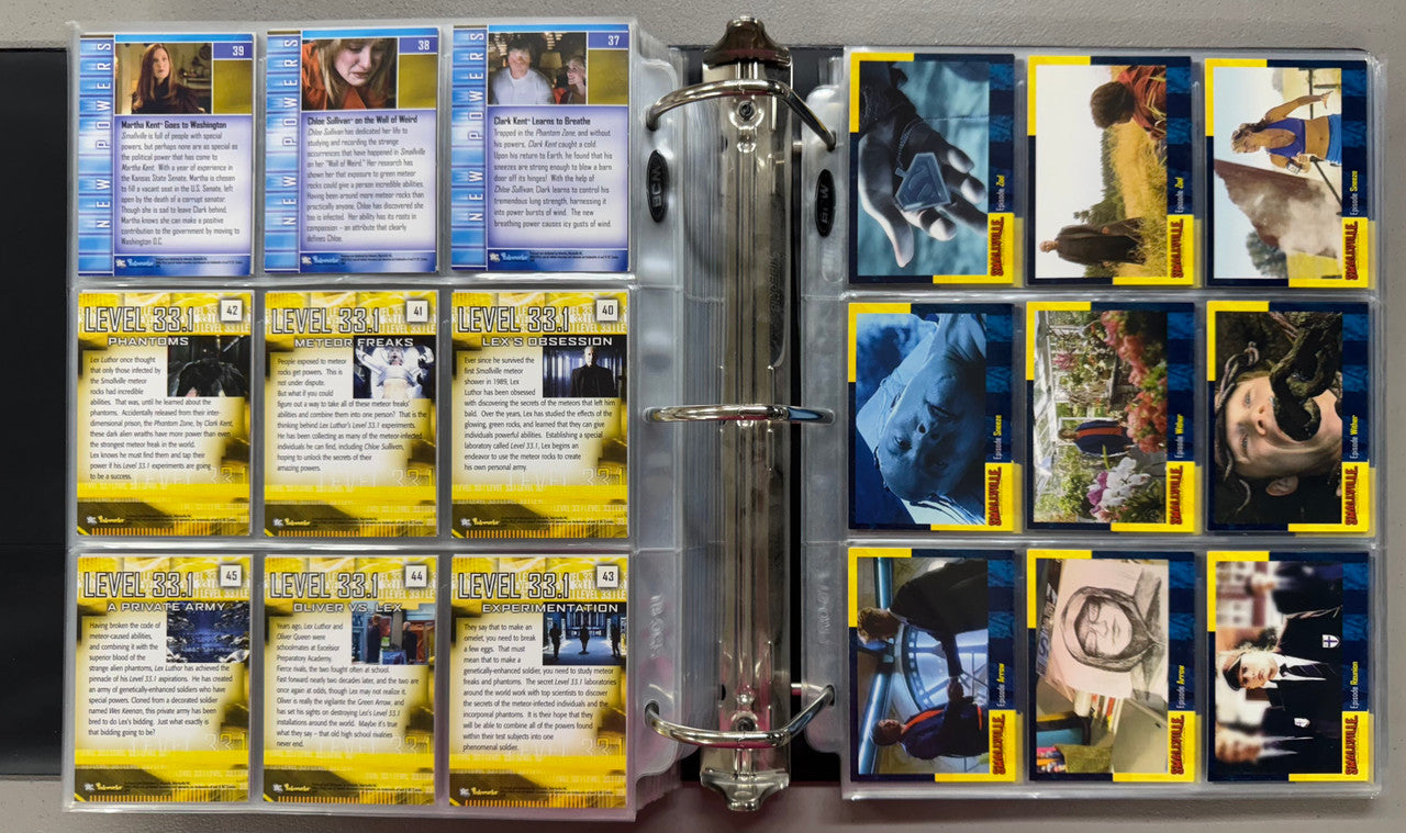 2002-12 Inkworks/Cryptozoic Smallville Seasons 1-10 Complete Card Sets