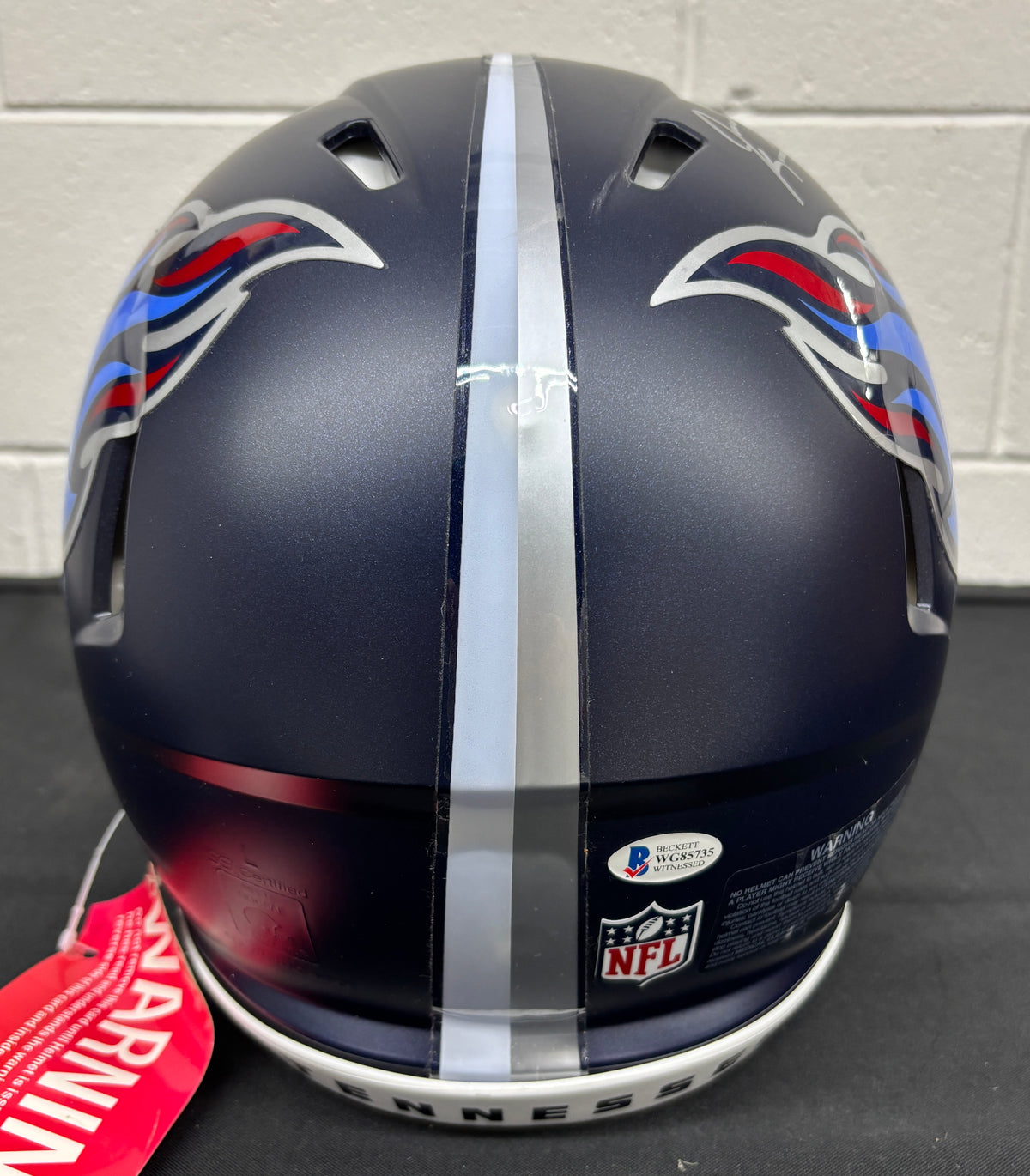 Jevon Kearse Signed Autographed Helmet Authentic BAS Cert