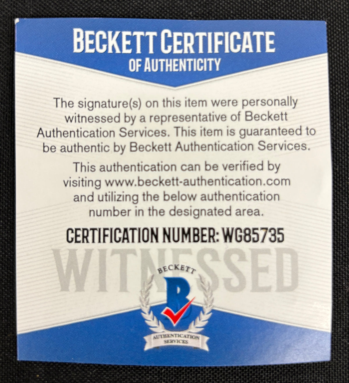 Jevon Kearse Signed Autographed Helmet Authentic BAS Cert