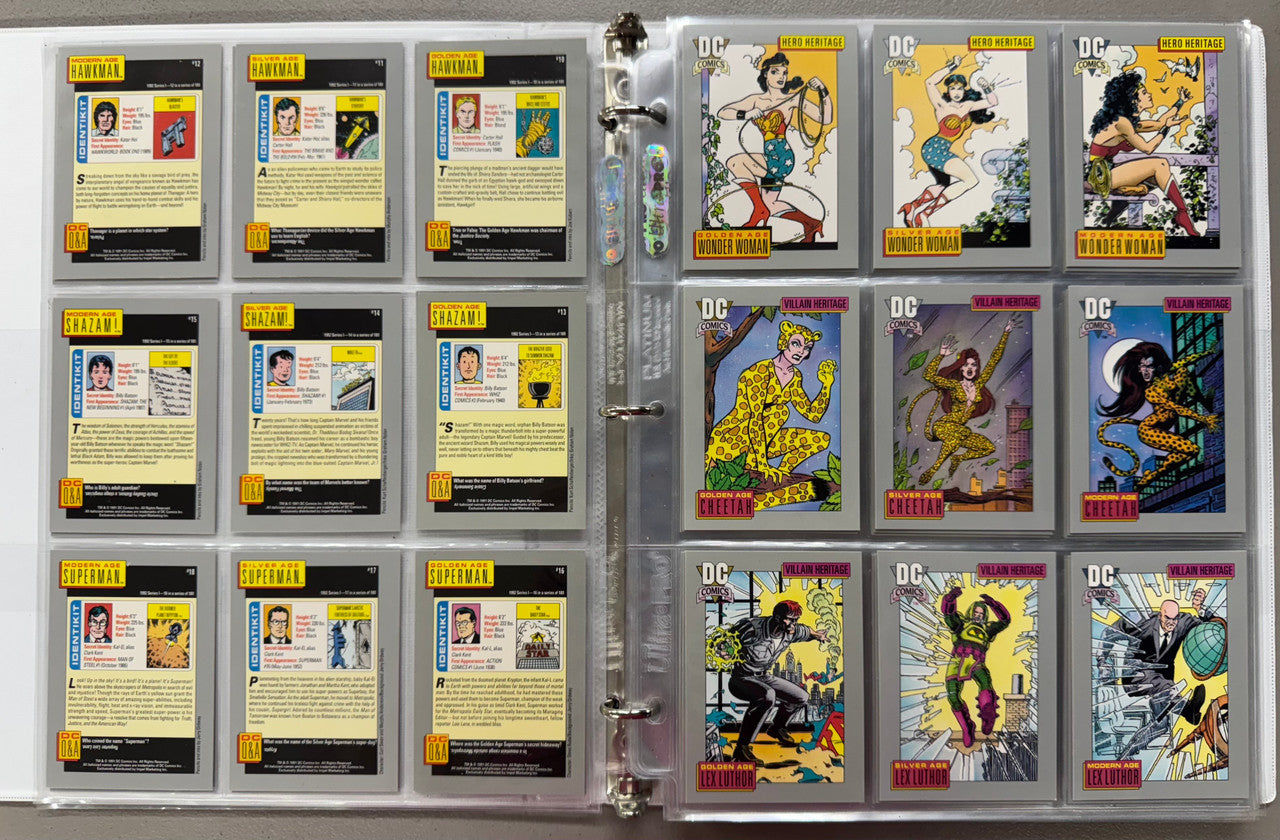 1991 Impel DC Comics Cosmic Series 1 Complete Card Set W/ Holograms