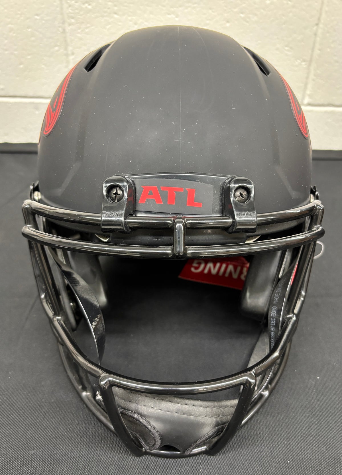 Calvin Ridley Signed Autographed Helmet Authentic Eclipse BAS Cert