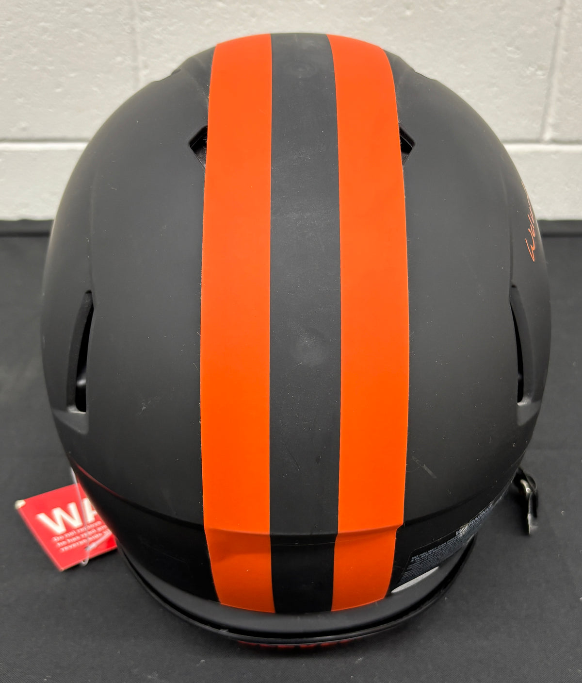 Denzel Ward Signed Autographed Inscribed Helmet Authentic W/Visor JSA Cert