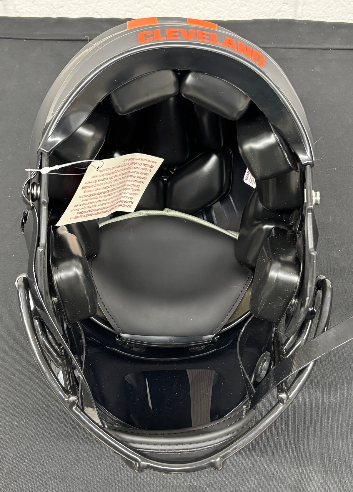 Denzel Ward Signed Autographed Inscribed Helmet Authentic W/Visor JSA Cert