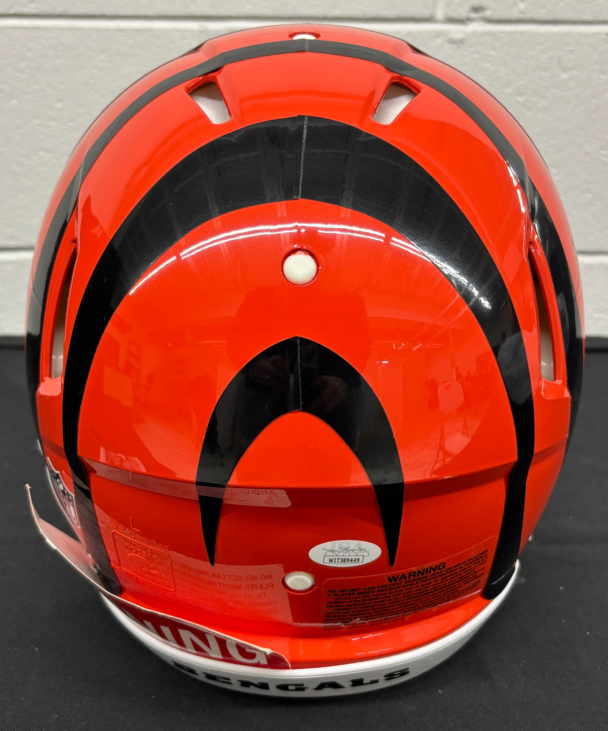 Ken Anderson Signed Autographed Helmet Authentic JSA Cert