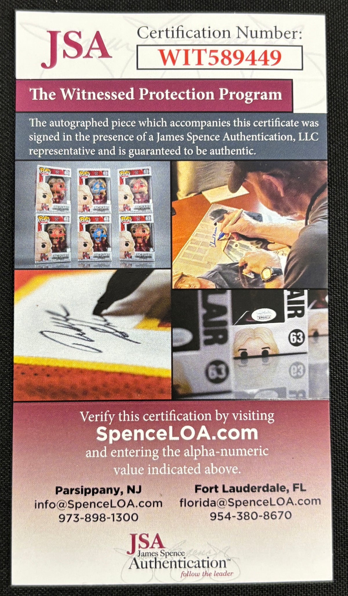 Ken Anderson Signed Autographed Helmet Authentic JSA Cert