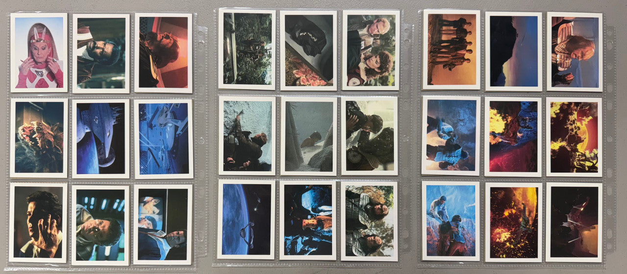 1984-87 FTCC Star Trek The Movie 3-4 Complete Sets W/ Inserts