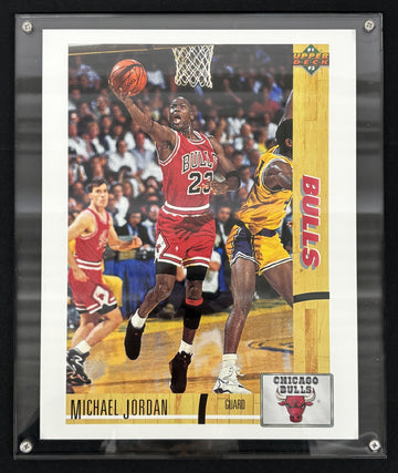 1992-93 Upper Deck Authenticated Michael Jordan Oversized W/Box /10,000 #44