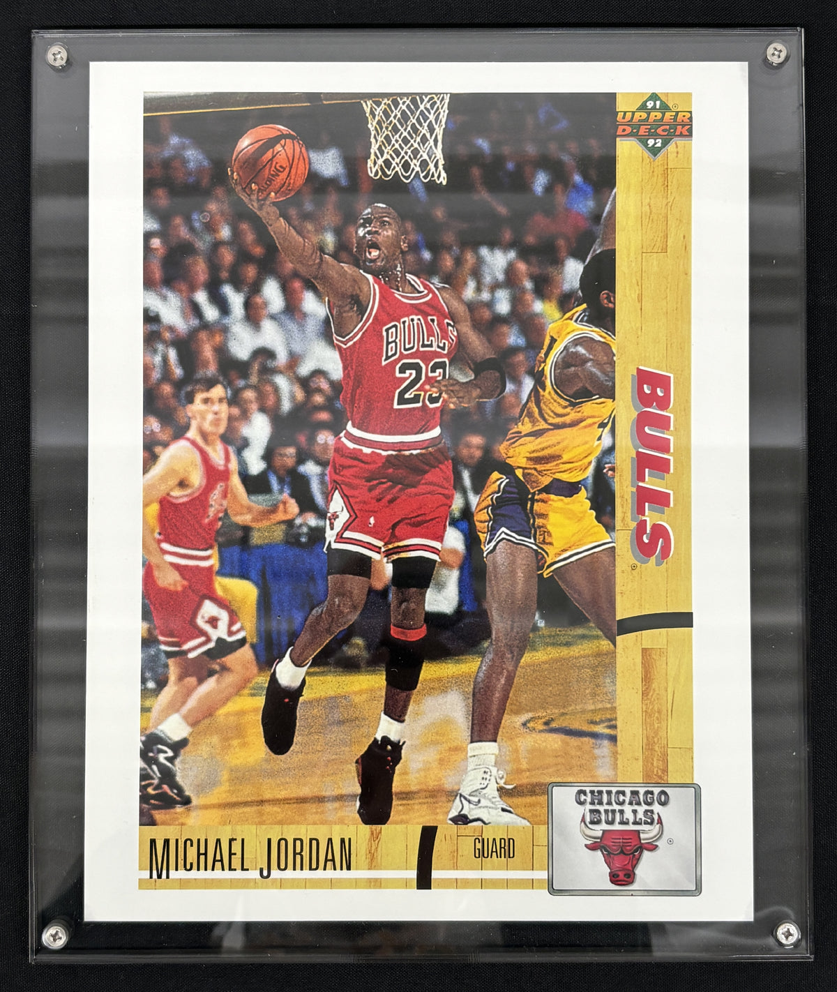 1992-93 Upper Deck Authenticated Michael Jordan Oversized W/Box /10,000 #44