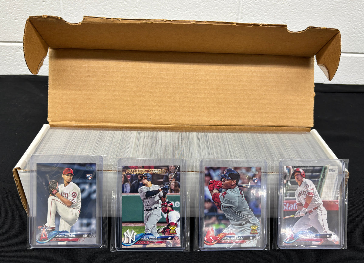 2018 Topps Series One And Two Baseball Complete Set (700/700)