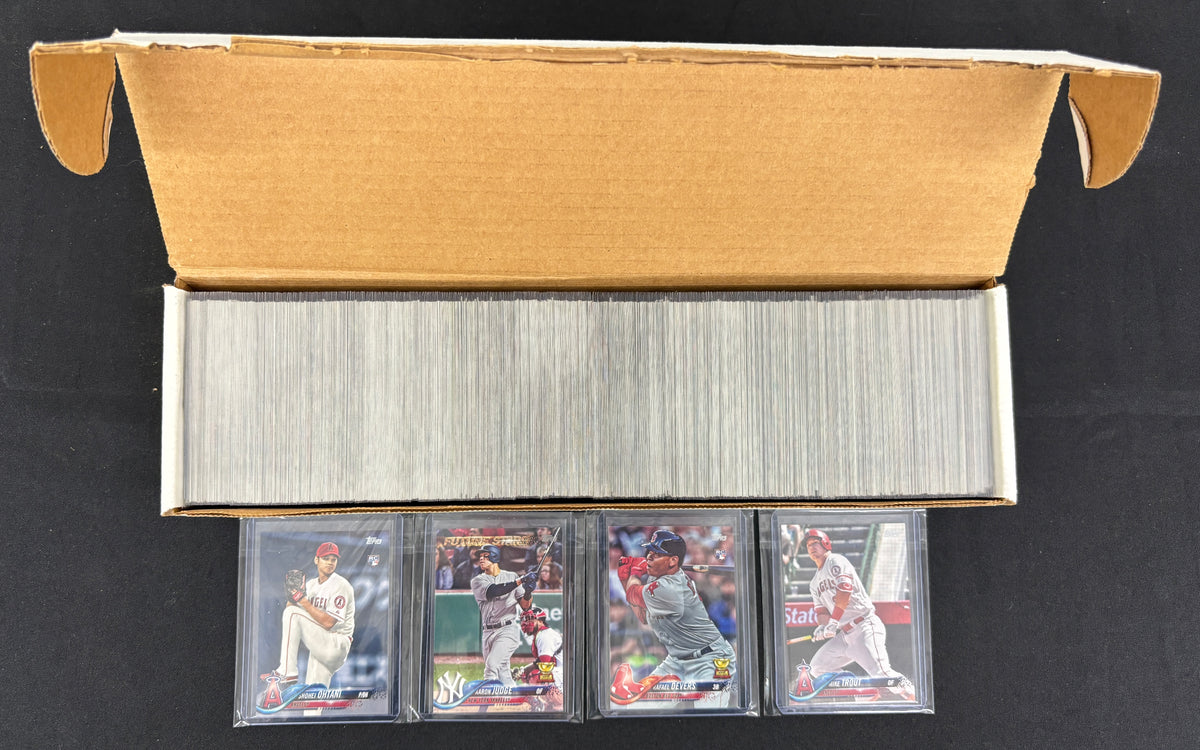 2018 Topps Series One And Two Baseball Complete Set (700/700)