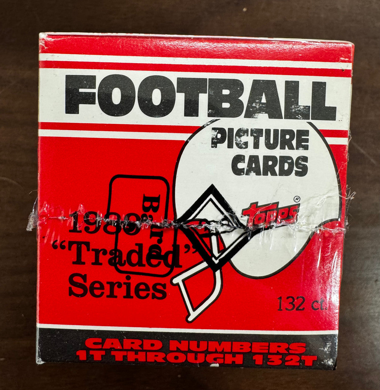1989 Topps Traded Football Set BBCE Wrapped Sealed