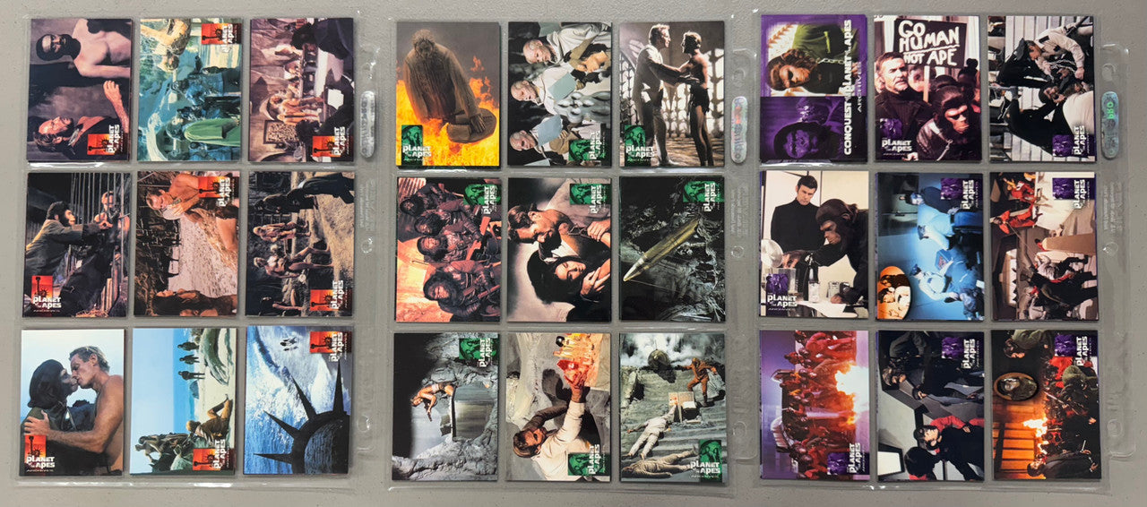 1996 Inkworks Planet of the Apes Archives Complete Card Set