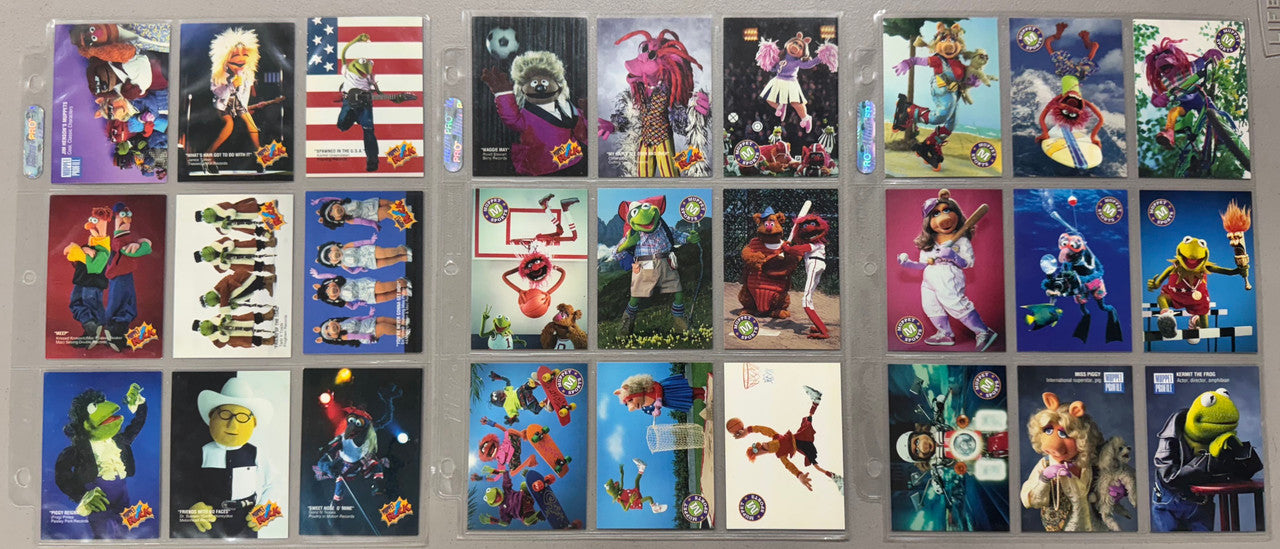 1993 Cardz Jim Henson's Muppets Complete Card Set