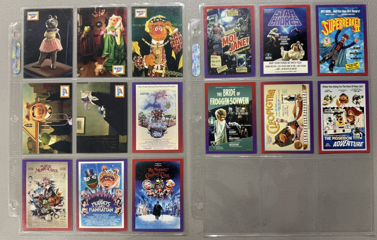 1993 Cardz Jim Henson's Muppets Complete Card Set