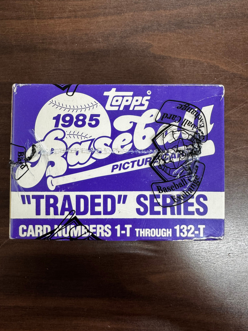 1985 Topps Baseball Traded Series Set BBCE Wrapped Sealed Box