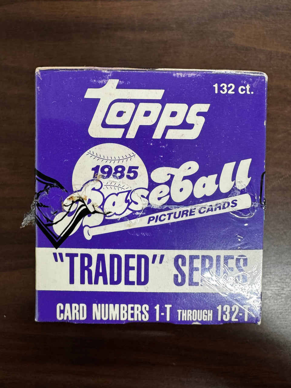 1985 Topps Baseball Traded Series Set BBCE Wrapped Sealed Box