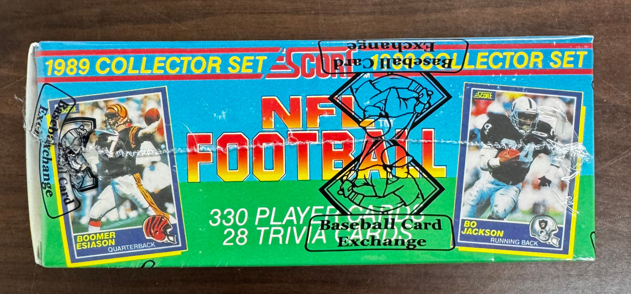 1989 Score Football Complete Factory Set BBCE Wrapped Sealed Sanders RC