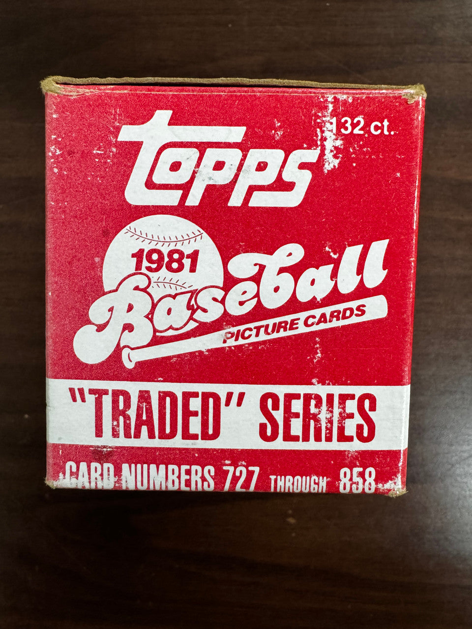 1981 Topps Traded Baseball Set Complete (132) Valenzuela RC