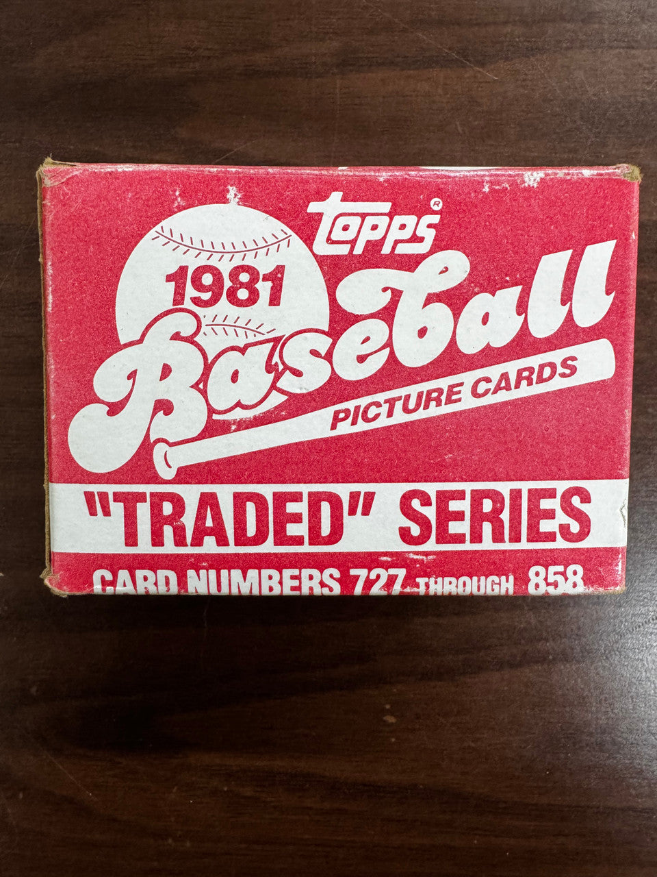 1981 Topps Traded Baseball Set Complete (132) Valenzuela RC