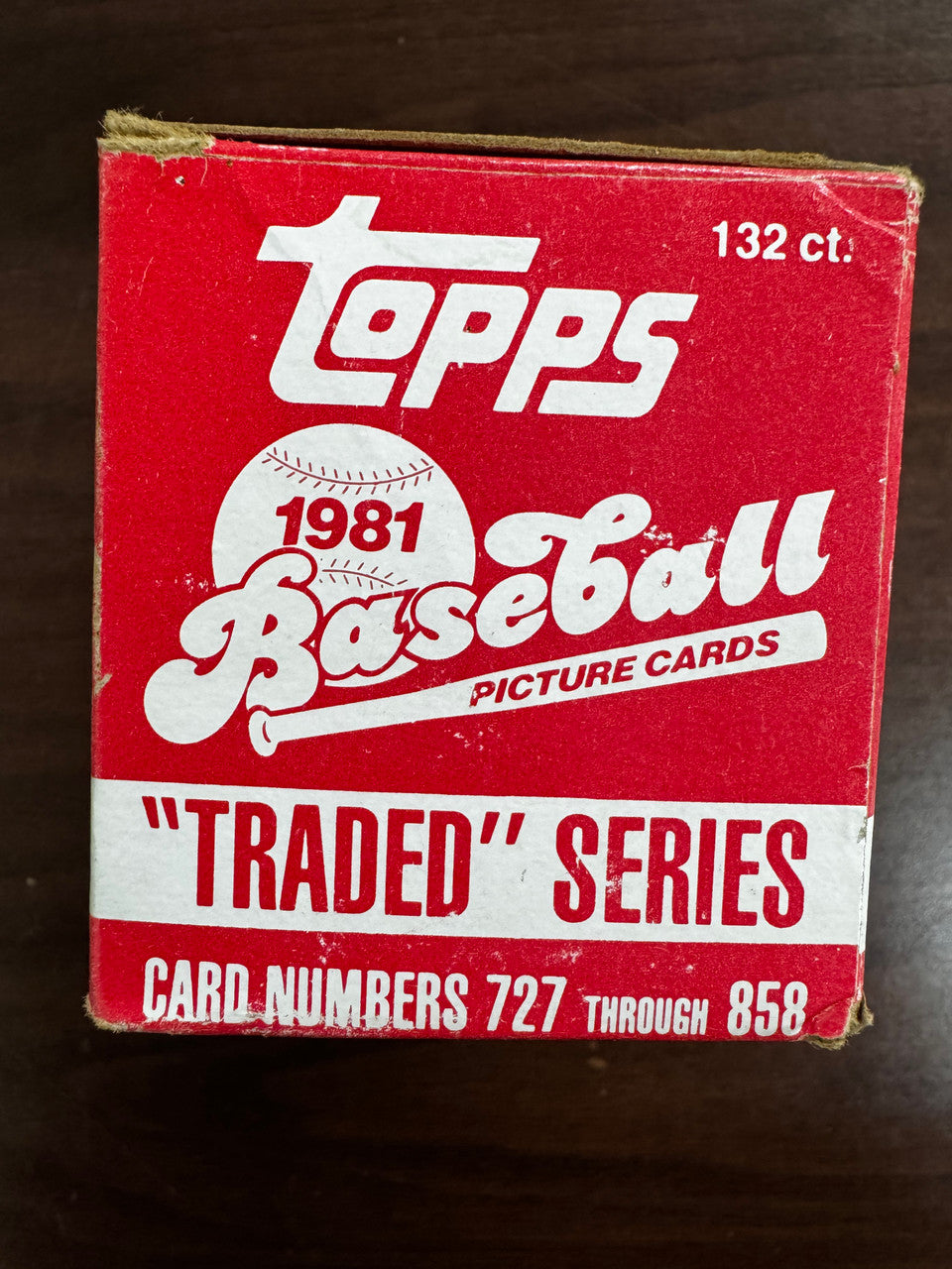 1981 Topps Traded Baseball Set Complete (132) Valenzuela RC