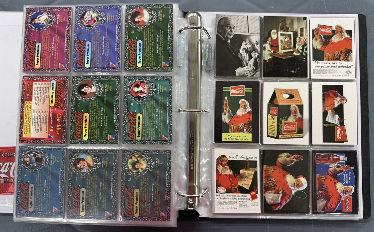 1993-99 Collect-A-Card/Comic Images Coca-Cola Complete Card Sets.