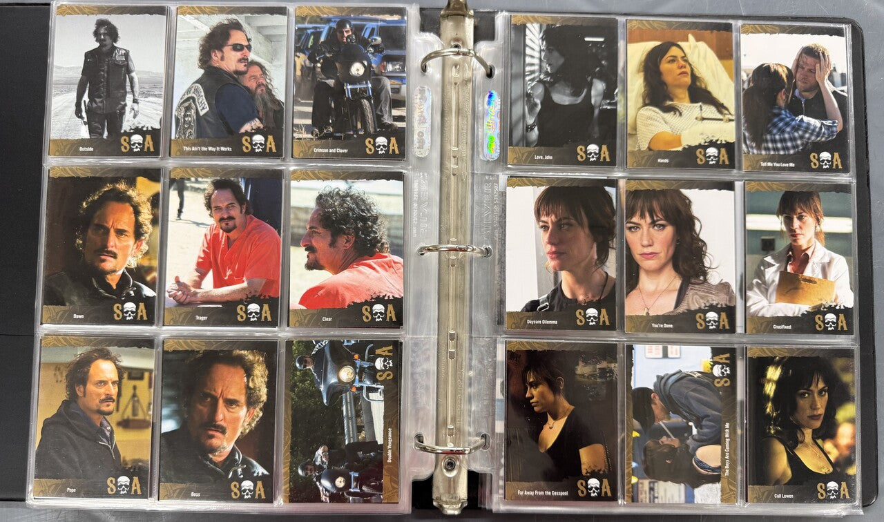 2014-15 Cryptozoic Sons of Anarchy Seasons 1-7 Complete Card Sets W/ Inserts